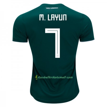 Fußballtrikots Mexiko M.Layun 7 WM 2018 Heimtrikotsatz kaufen